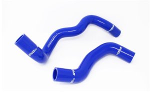 Ford Focus RS Radiator Hose Kit - Torque Solution - Silicone - Blue - `16-`27